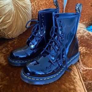 Doc Martens Patent Leather Boots